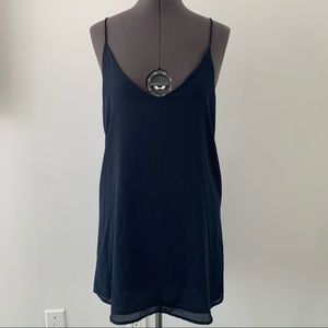 Navy Slip Dress
